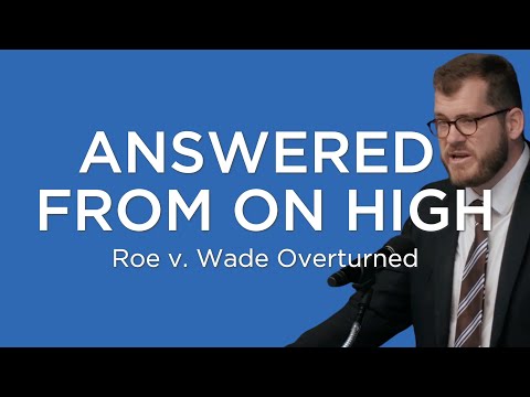 Answered From on High | Jared Longshore (ROE OVERTURNED)
