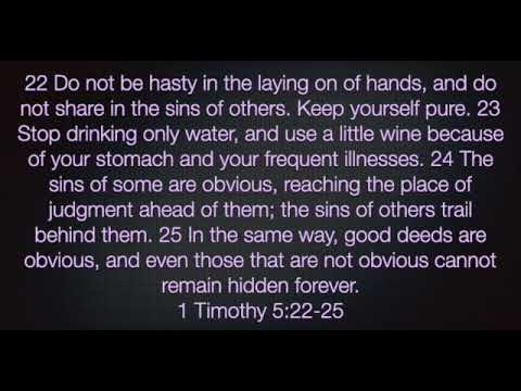 1 Timothy 5:22-25 - SD 480p