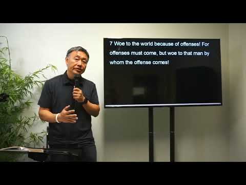 Matthew 18:7-9 "Do not give in to the temptation to sin." Pastor Dj Kim