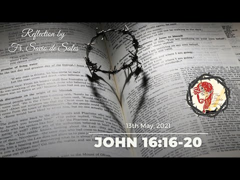 Gospel of John 16:16-20 (May 13th 2021, Thursday)