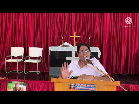 Sermon: I Corinthians 10:11,12 message on devuni yandhu nilichiyunduta by P.Mercy Jayapaul Garu