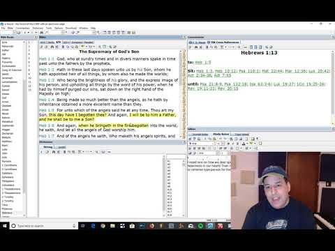 Hebrews 1:8-14 divinity in humanity