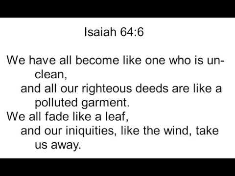 23 Isaiah 64:6