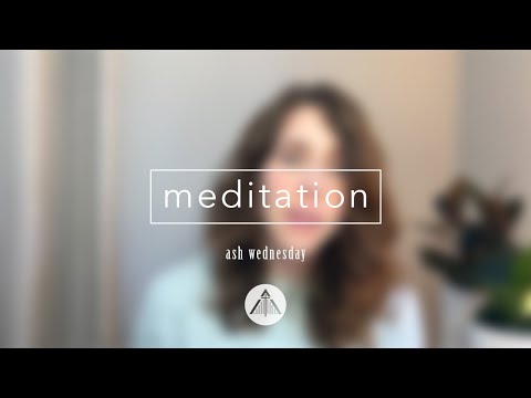 Meditation: Mark 1:12-13 (Ash Wednesday 2021)