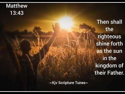 Matthew 13:43 ~ Kjv Scripture Tunes~