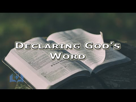 Declaring Gods Word - Acts 8:25-27 -  Bro.  John Pearson