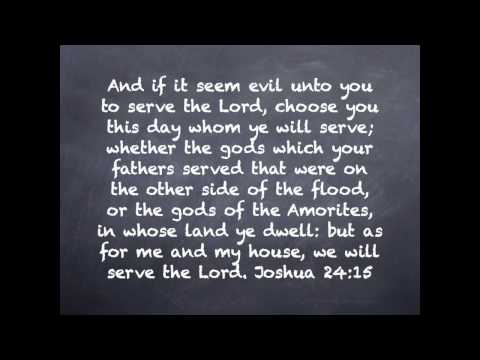 Joshua 24:15 KJV Youth