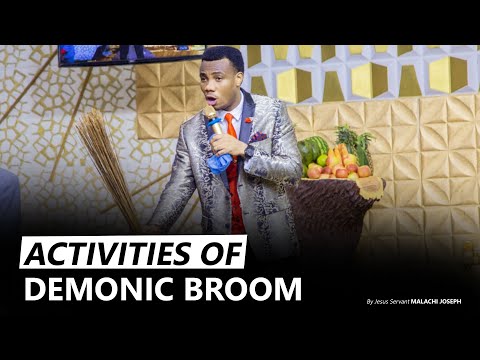 ACTIVITIES OF DEMONIC BROOM (ISAIAH 14:23)