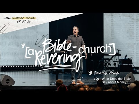 What Does the Bible Say About Money? // Ecclesiastes 5:10 - 6:6 // Watermark Community Church
