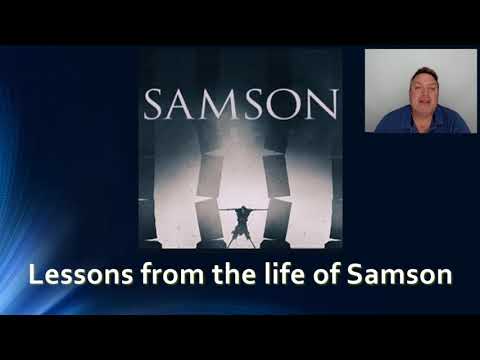 Judges 16: 19-31 Samson's end - By Paul Woodley