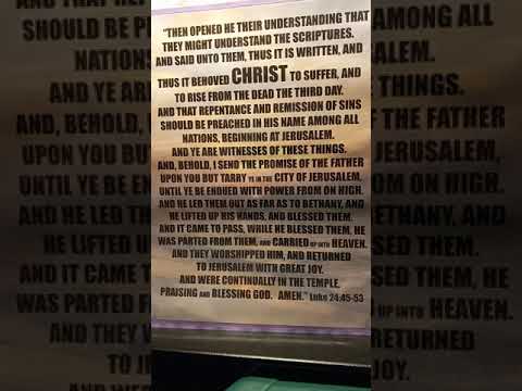 Luke 24:45-53, The Holy Bible, KJV