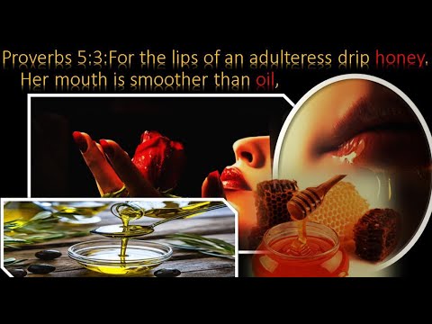 Wisdom of Avoiding Adultery  - Proverbs 5:6-7