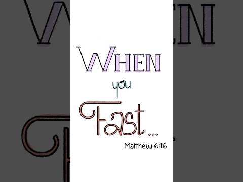 What Does the Bible Say About Fasting? #bibleproject #fasting #ashwednesday