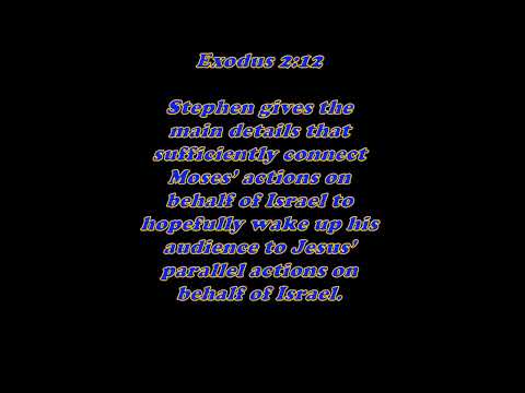 Daily Bible Verse Commentary  -  Acts 7:24
