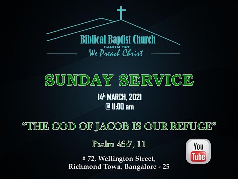 THE GOD OF JACOB IS OUR REFUGE" (Psalm 46:7, 11)