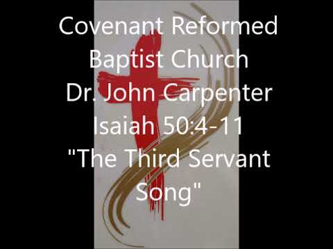 Isaiah 50:4-11, The Third Servant Song