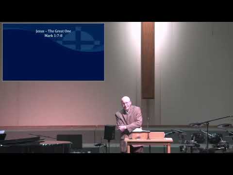 Mark 1:7-8 - Jesus - The Great One