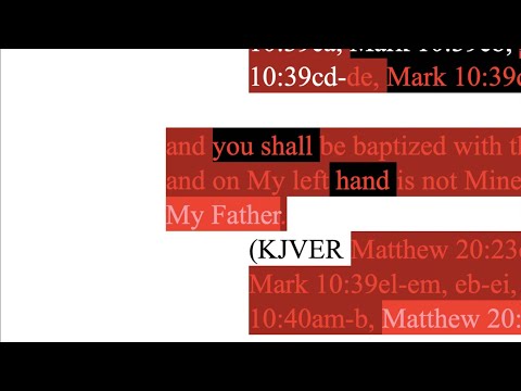 469. You Shall Suffer With Me, But Those Places I Cannot Give. Matthew 20:23, Mark 10:39-40