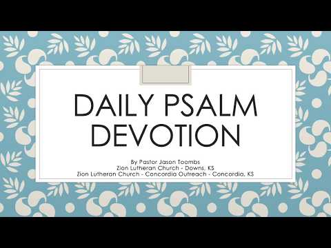 Psalm 118:1-16 Devotion