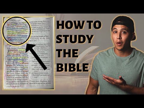 How to Study the Bible In Hebrews 2:17-18 | Bible Study For Beginners
