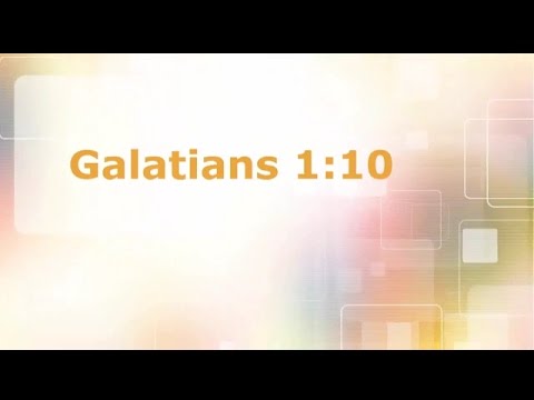 Galatians 1:10 | Scripture Memory Verse Songs