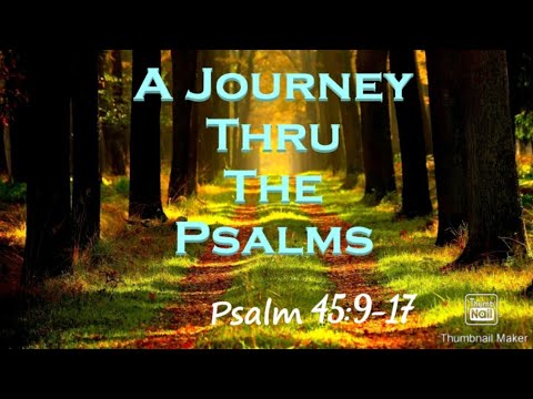 A Journey Through The Psalms (Psalm 45:9-17) The Kings Bride
