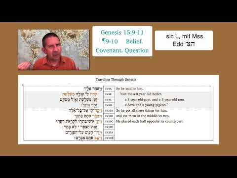 Genesis 15:9-11 (Hebrew Practice)