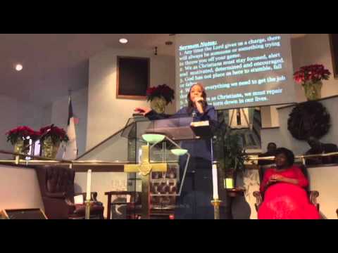 Rev. Darlene Doughty, "Stay on the Wall" Nehemiah 6:1-4