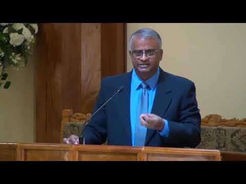 Sermon titled: "When God walks away"  (exposition from Mark 13:1-2) from Pastor Sugrim Ramesar