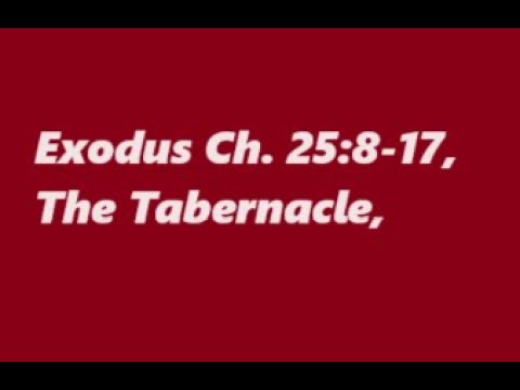 Exodus 25:8-17, Fr Tim Peters, Reading 12