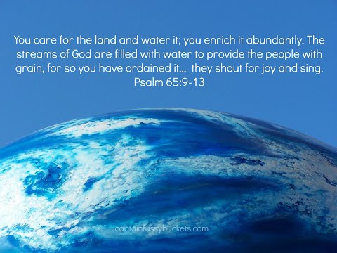 Reflections on Psalm 65:1-13