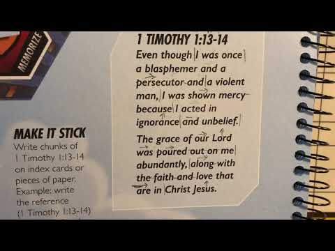 T&T Grace in Action 4.5 1 Timothy 1:13-14 NIV