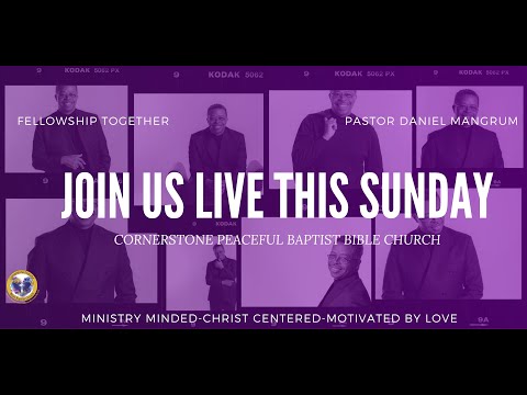 Sunday, October 2nd -Luke 19: 1-9 Pastor Daniel T. Mangrum Cornerstone Peaceful Bible Baptist Church