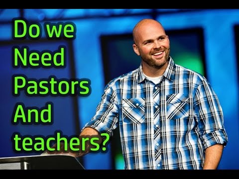 Do I need a Pastor/teacher? (1 John 2:26-27)