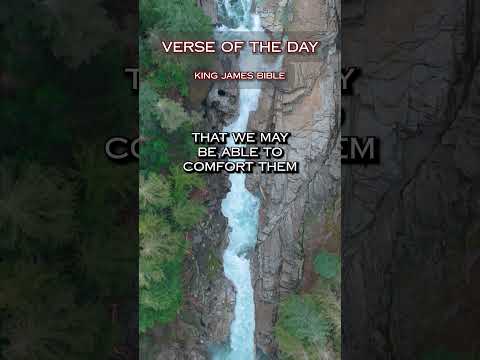VERSE OF THE DAY - 2 Corinthians 1:3,4 #DailyScripture #Bible #ChristianShorts #ScriptureOfTheDay