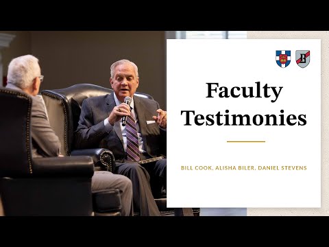 Faculty Testimonies from Bill Cook, Alisha Biler and Daniel Stevens