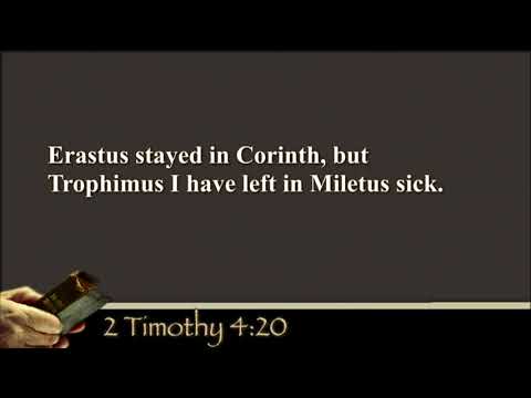 James 5:14-16 "Pray For Healing"