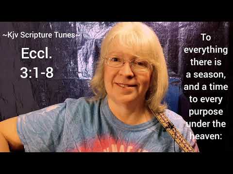 Ecclesiastes 3:1-8
