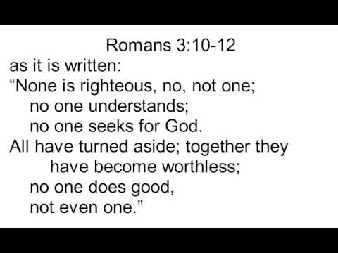 45 Romans 3:10-12