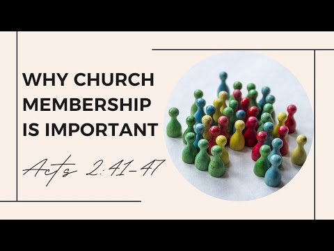 Why Church Membership Is Important [ Acts 2:41-47 ] by Ronald Kalifungwa