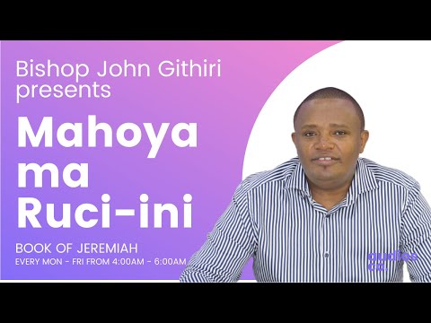 Jeremiah 12:12 - 17 | Mahoya ma Ruci-ini: 8th February 2022.