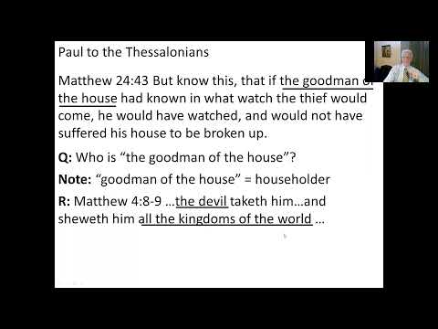 Dec. 26, 2021 - 1 Thessalonians 5:1-28 - Rightly Dividing