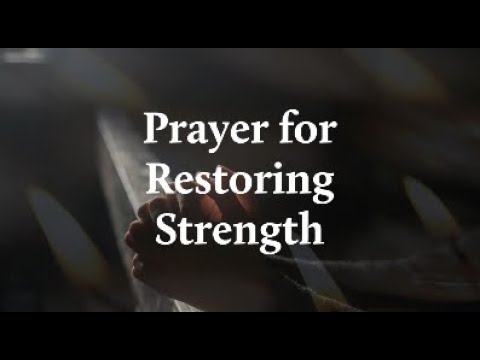 Prayer for Restoring Strength | Nehemiah 8:10 | Power of Prayer | Short Prayer | Quick Prayer