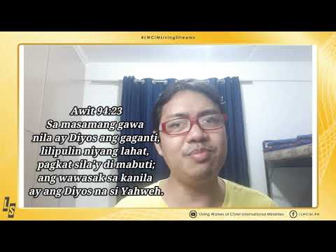 2021 February 10 - LIVING STREAMS: Psalms 94:20-23