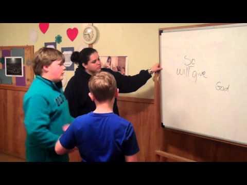 Romans 14:12 HCSB, with erase a word practice