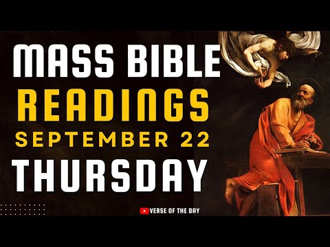 Mass Bible Readings Today | Bible Verses for September 22 | Ecclesiastes | Luke 9: 7-9