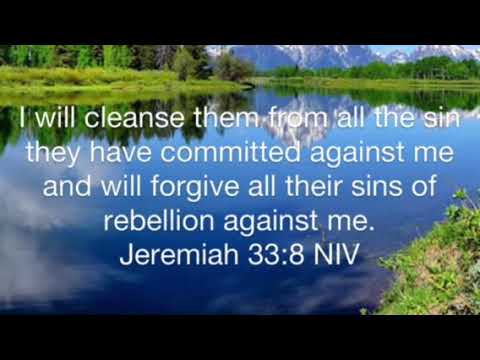 Scripture Memory Song Jeremiah 33:8 NIV