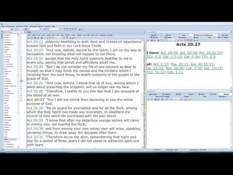 Acts 20:24-20:38 Video