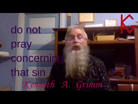 1 John 5:16-17 - Sin Unto Death