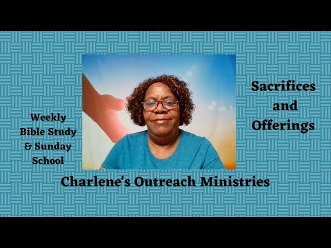 Sacrifices and Offerings. Leviticus 8: 14-36. Monday&#39;s, Daily Bible Study.